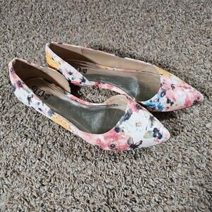Brash 6.5 Floral Slip On Flats